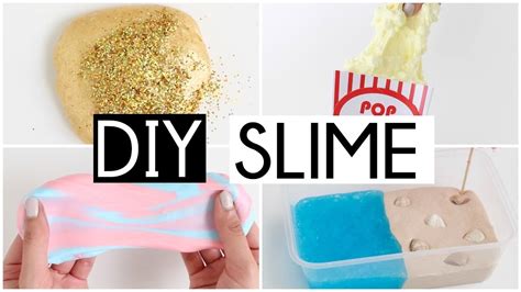 4 Amazing Diy Viral Slime Ideas Youtube