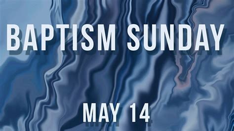 Baptism Sunday — Grace Church Roseville Minnesota