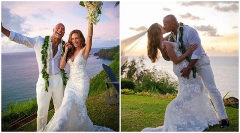 Dwayne Johnson Marries Lauren Hashian In Hawaii Entertainment News The Indian Express
