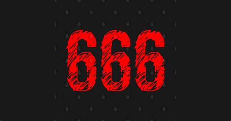 Number Of The Beast 666 T Shirt Teepublic Uk