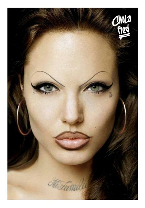 Pin On Horrible Eyebrows And Chola Ratchet Makeup