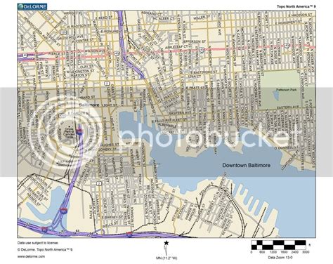 Miscellaneous Posts Downtown Baltimore And Inner Harbor Map