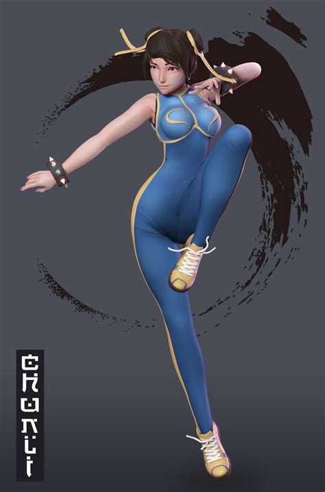 Chun Li By Nlsinh Chun Li Capcom Street Fighter Female Fighter