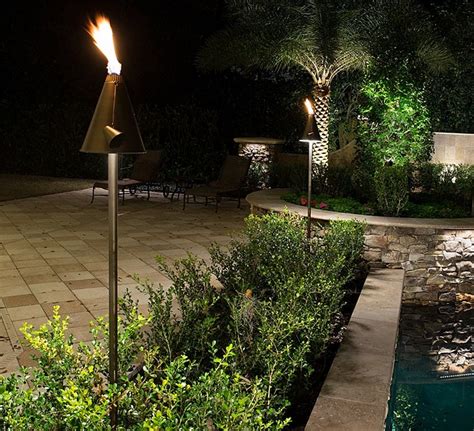 Tiki Torch Retro Glamour Lights Up Your Backyard Getaway Custom