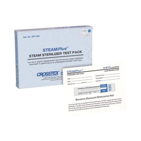 Steamplus™ Sterilization Chemical Integrator Pack 4 Inch Class 5 Stp 025 Home Medical