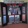 John F. Kennedy Tri board poster project. President poster project ...