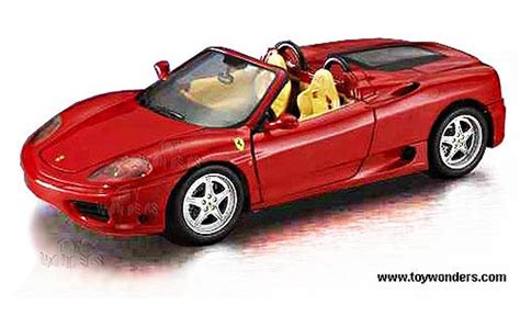 Ferrari 360 Spider Convertible By Mattel Hot Wheels 118 Scale Diecast