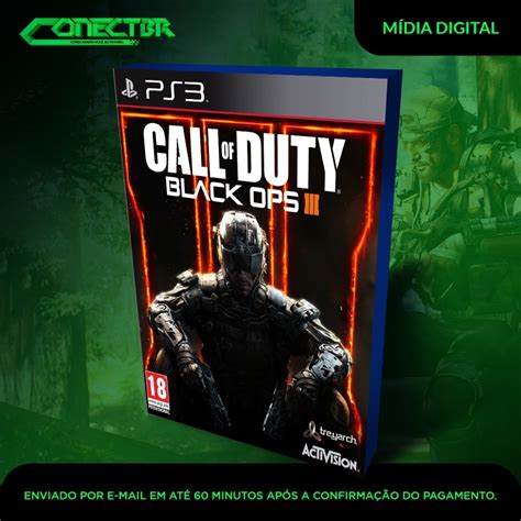 Call Of Duty Black Ops Iii Ps3 Digital Envio 10 Min Mercado Livre