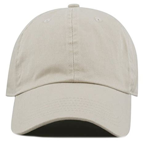 Unisex Blank Washed Dad Hats Low Profile Cotton Baseball Cap Hat View
