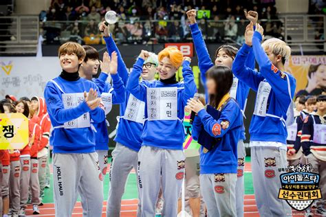 아이돌스타 육상 선수권 대회) is a south korean television program which aired for the first time in 2010. Picture BTS at 2016 "Idol Star Athletics Championships ...