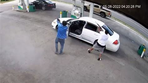 Video Shows Broad Daylight Shootout At Henderson Gas Station Fox8 Wghp