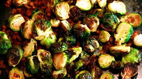 Roasted brussels sprouts are so much more appealing to most of us than boiled or steamed brussels sprouts. Brussels Sprouts with Pancetta and Balsamic Vinegar ...