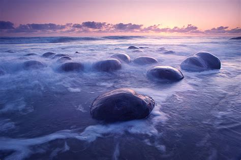 Bowling Ball Beach Sunset Photograph By Molly Wassenaar Fine Art America