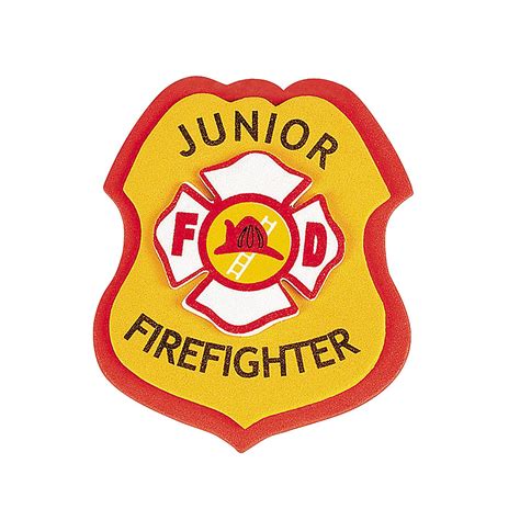 “juniorfirefighter”badgecraftkit