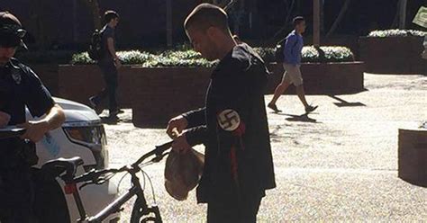 Man Wearing Swastika Arm Band Spotted On Uf Campus