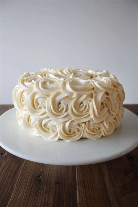 Simple Vanilla Buttercream American Buttercream Recipe Liv For Cake
