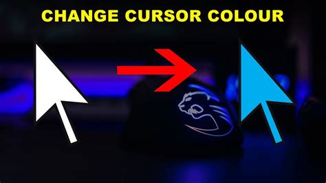 How To Change Colour Of Mouse Pointer Bdacruise