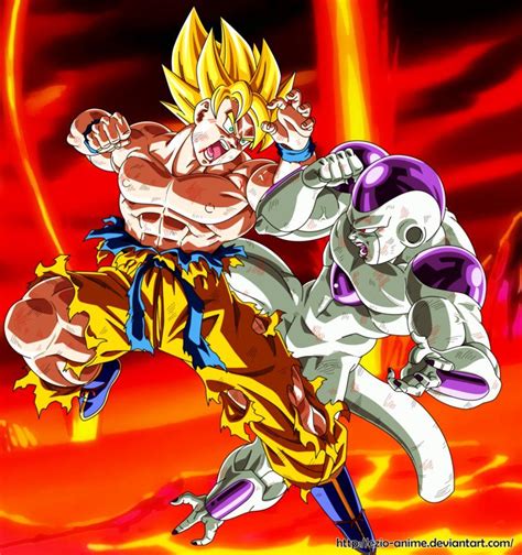 It was released on june 10, 1991 in japan, and in may 2003 for the english version. Goku Vs Frieza | Goku vs frieza, Dragon ball, Dragon ball ...