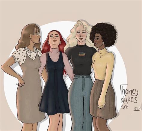 Marauders Gals By Honeydukesart In 2021 All The Young Dudes