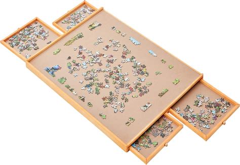 1500 Pcs Jumbl Puzzle 34 X 26 Wooden Jigsaw Puzzle Table Wsmooth