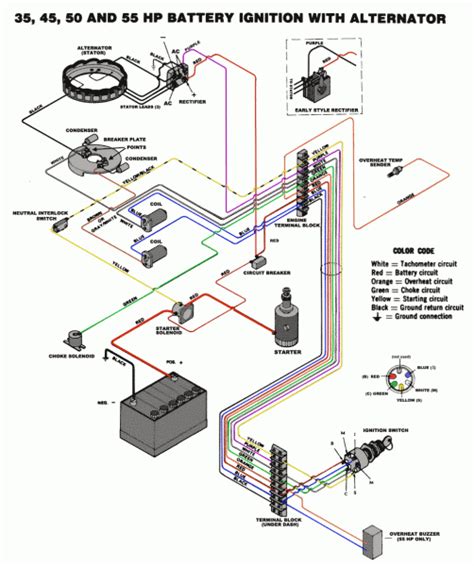 Wiring Diagram 40 Hp Mercury Outboard
