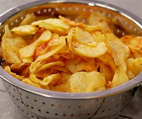 How To Make Potato Chips At Home Homemade Potato Chips Recipe