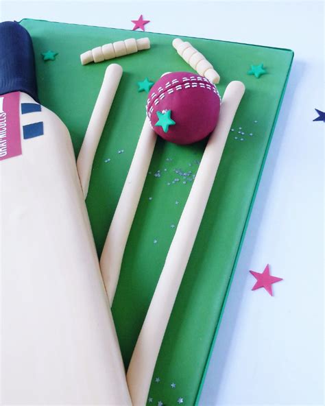 Cricket Bat Cake Karens Cakes