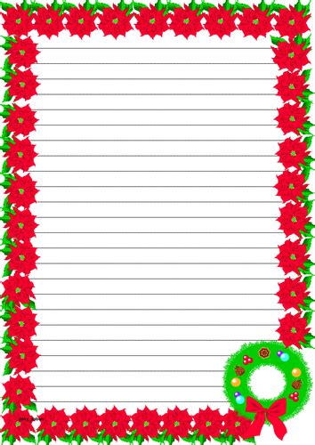 Christmas Themed Writing Paper Tes Resources