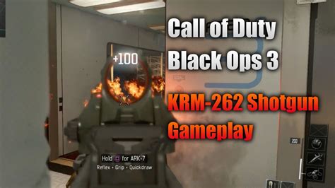 Call Of Duty Black Ops 3 Shotgun Gameplay Krm 262 Youtube