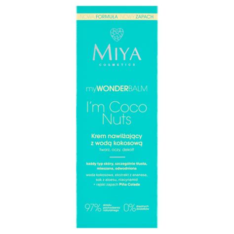 Miya Cosmetics Mywonderbalm Im Coco Nuts Krem Nawilżający Z Wodą Kokosową Nowa Wersja