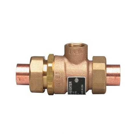 1 In Lead Free Bronze Spill Resistant Pressure Vacuum Breaker Assembly