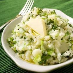 We have long believed in four meals a day. Colcannon - British cuisine