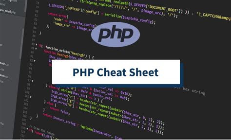 PHP Cheat Sheet (.PDF Version Included) | websitesetup.org