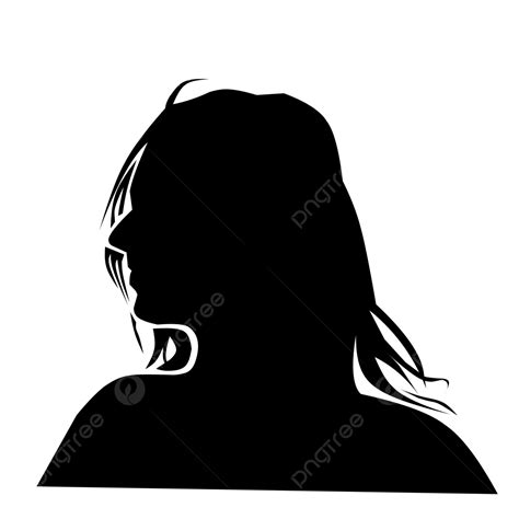 Woman Silhouette Vector Illustration Woman Vector Woman Silhouette