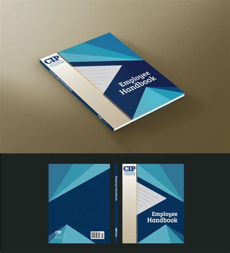 Employee Handbook Cover Page Design