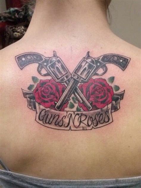 Guns And Roses Tattoos Designs Ideas And Meaning Tattoos For You