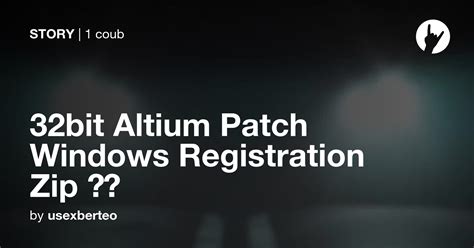 32bit Altium Patch Windows Registration Zip ↗️ Coub