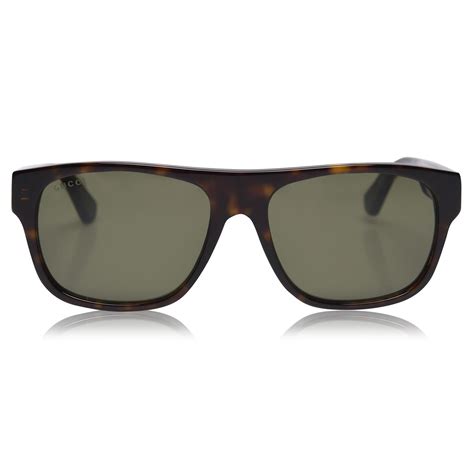 gucci havana oo9390 rectangle sunglasses brand max