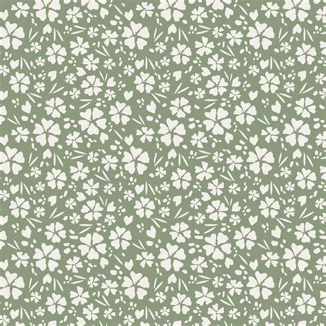 Tempaper Sage Floral Fields Removable Wallpaper Sage Green Wallpaper Iphone Wallpaper Green