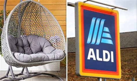 The chair is grey and made out of rattan and comes with a grey cushion too. Aldi's sell-out egg chair is back with double-seat version ...