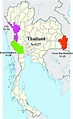 Map Of Thailand Wikipedia - Maps of the World
