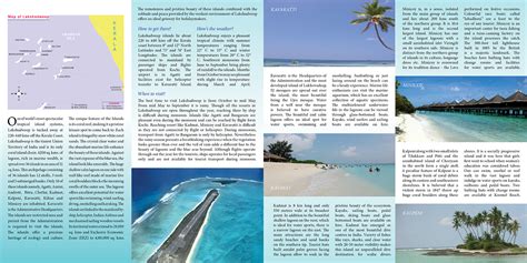 Lakshadweep Tourism Travel Brochure Behance