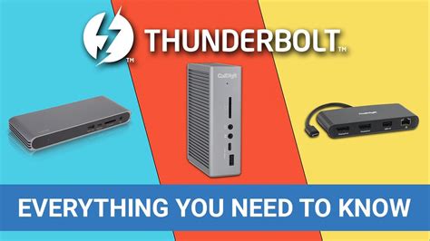 Everything You Need To Know About Thunderbolt 3 Youtube
