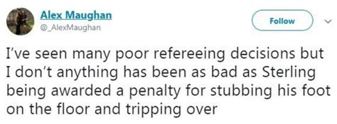 Raheem Sterling Penalty Worst Penalty Decision Ever Bbc Sport