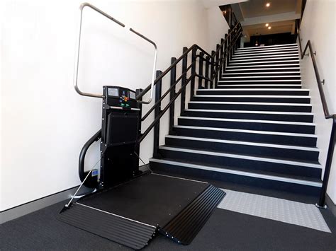 Inclined Platform Stair Chair Lift Garaventa Lift