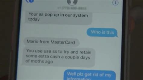 Bbb Warns Of New Text Message Scam After Woman Sent Her Full Social