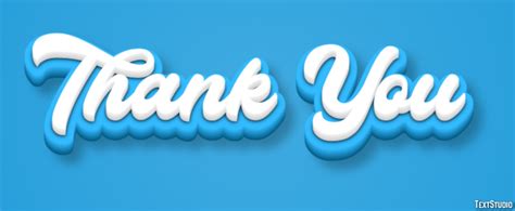 Thank You Text Effect And Logo Design Event Textstudio
