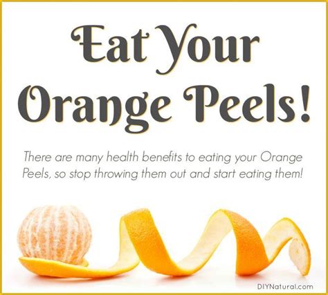 Reasons You Should Be Eating Your Orange Peels Eating Orange Peel