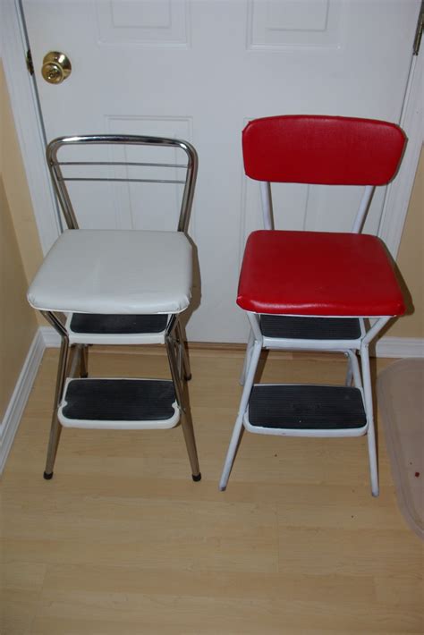 10 downing street guard chairs, two antique chairs used by guards in the early 19th century. Reclaimed Rustics: Mid Century Cosco Step Stools/Chairs