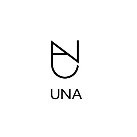 diseño de logotipo iniciales un nombre monograma geométrico logotipo